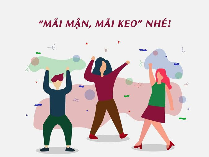 "Mãi mận" là cách gen Z nói "mãi mặn mà". "Mãi keo" là từ ghép do gen Z biến tấu, trong đó keo là chất kết dính. Nghĩa của cụm từ "mãi keo" là dính mãi vào nhau, thân thiết nhau không tách rời. "Mãi mận mãi keo" trong ngôn ngữ mạng năm 2023 có nghĩa là giữ mãi tình cảm gắn bó không thể tách rời. Đây là cụm từ gen Z thường sử dụng để thể hiện tình bạn, tình yêu gắn bó.