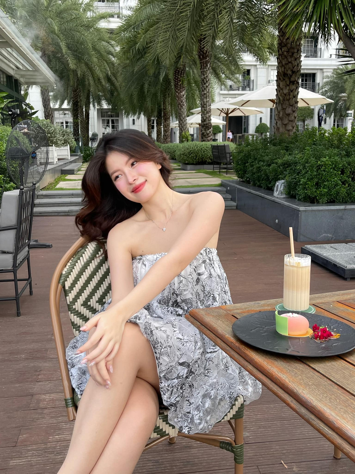 Thuỵ Hân là nữ sinh ngành Thiết kế Thời trang của trường Đại học Kiến trúc TP.HCM.