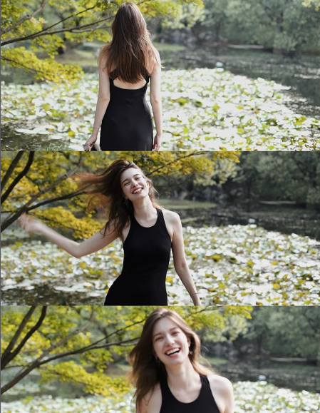 Vẻ đẹp hoàn hảo của người mẫu xinh đẹp Châu Âu đã khiến không ít cư dân mạng bình luận bên dưới với nội dung như: "Bạn rất đẹp, bạn không nên phẫu thuật thẩm mỹ". 