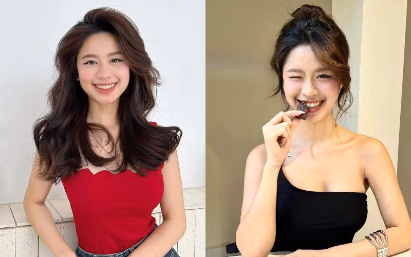 Cô nàng "lột xác" ngoạn mục, nhan sắc gợi cảm và quyến rũ hơn nhiều.