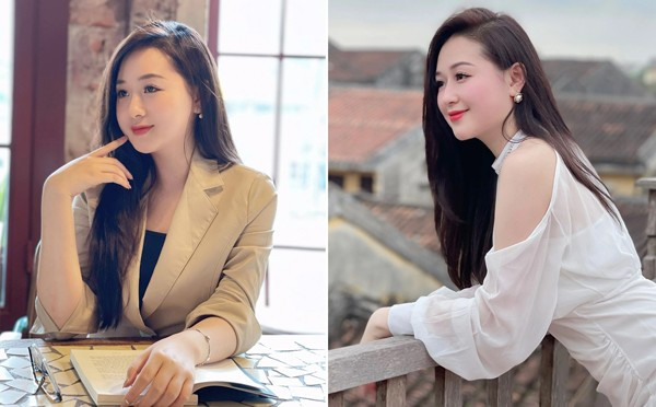 Phong cách đời thường của cô giáo Mỹ Linh nhẹ nhàng, hiện đại và nhan sắc vẫn đằm thắm.