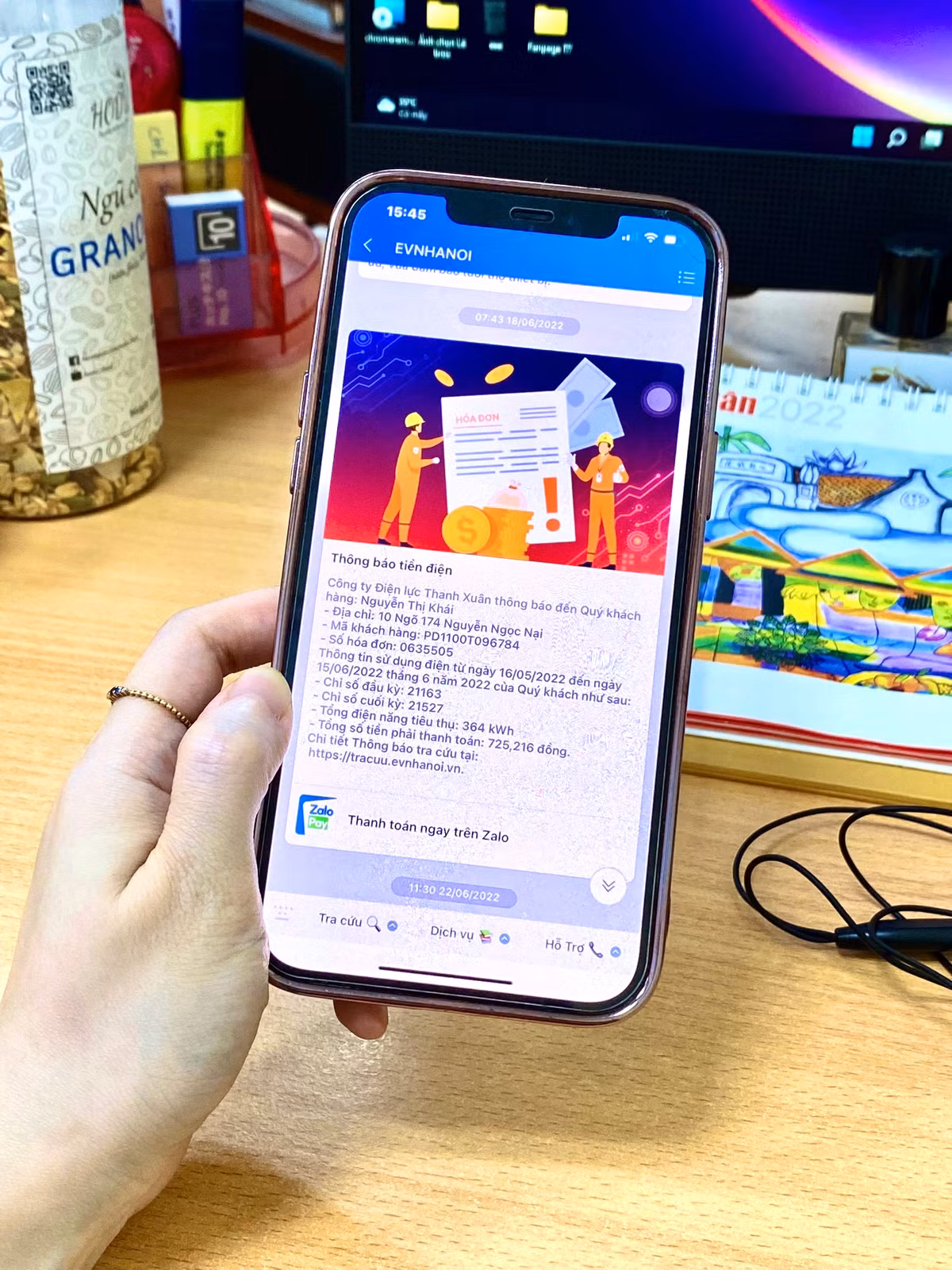 Thanh toan tien dien bang vi ZaloPay ma khong can phai den cac diem thu tien-Hinh-3