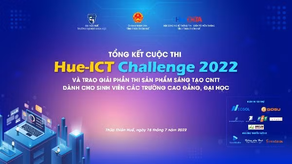 Chuong trinh tong ket cuoc thi Hue - ICT Challenge nam 2022