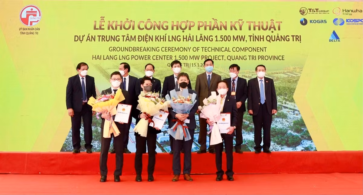 T&T Group va doi tac Han Quoc khoi cong du an dien khi 2,3 ty USD tai Quang Tri