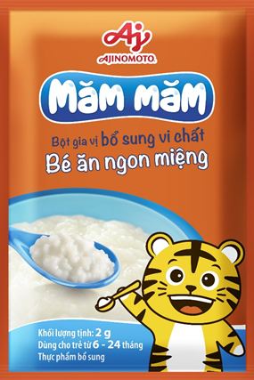 Ajinomoto gop phan cai thien dinh duong cho tre em Viet Nam voi Bot gia vi bo sung vi chat “Mam Mam”