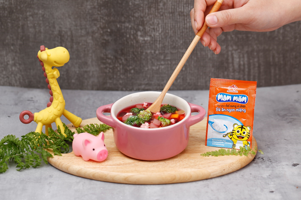 Ajinomoto gop phan cai thien dinh duong cho tre em Viet Nam voi Bot gia vi bo sung vi chat “Mam Mam”-Hinh-3