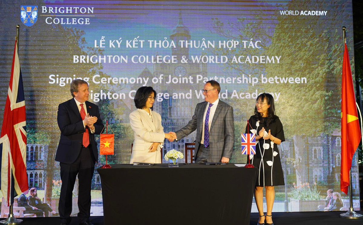 Vingroup cung Brighton College mo rong he thong truong quoc te tai Viet Nam