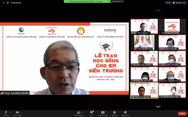 Ajinomoto to chuc le trao hoc bong truc tuyen “Cho em den truong” lan thu 18-Hinh-4