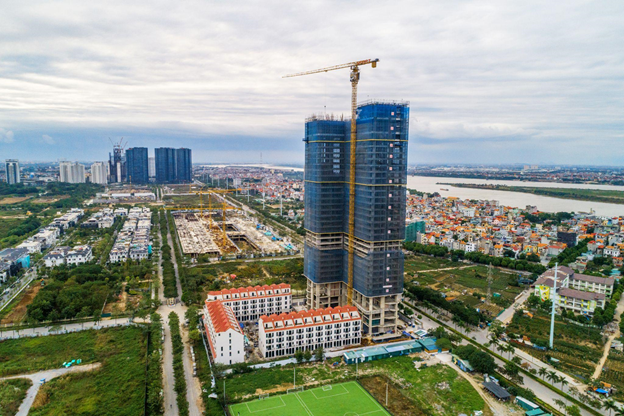 Sunshine Golden River chinh thuc cat noc, gap rut thi cong hoan thien