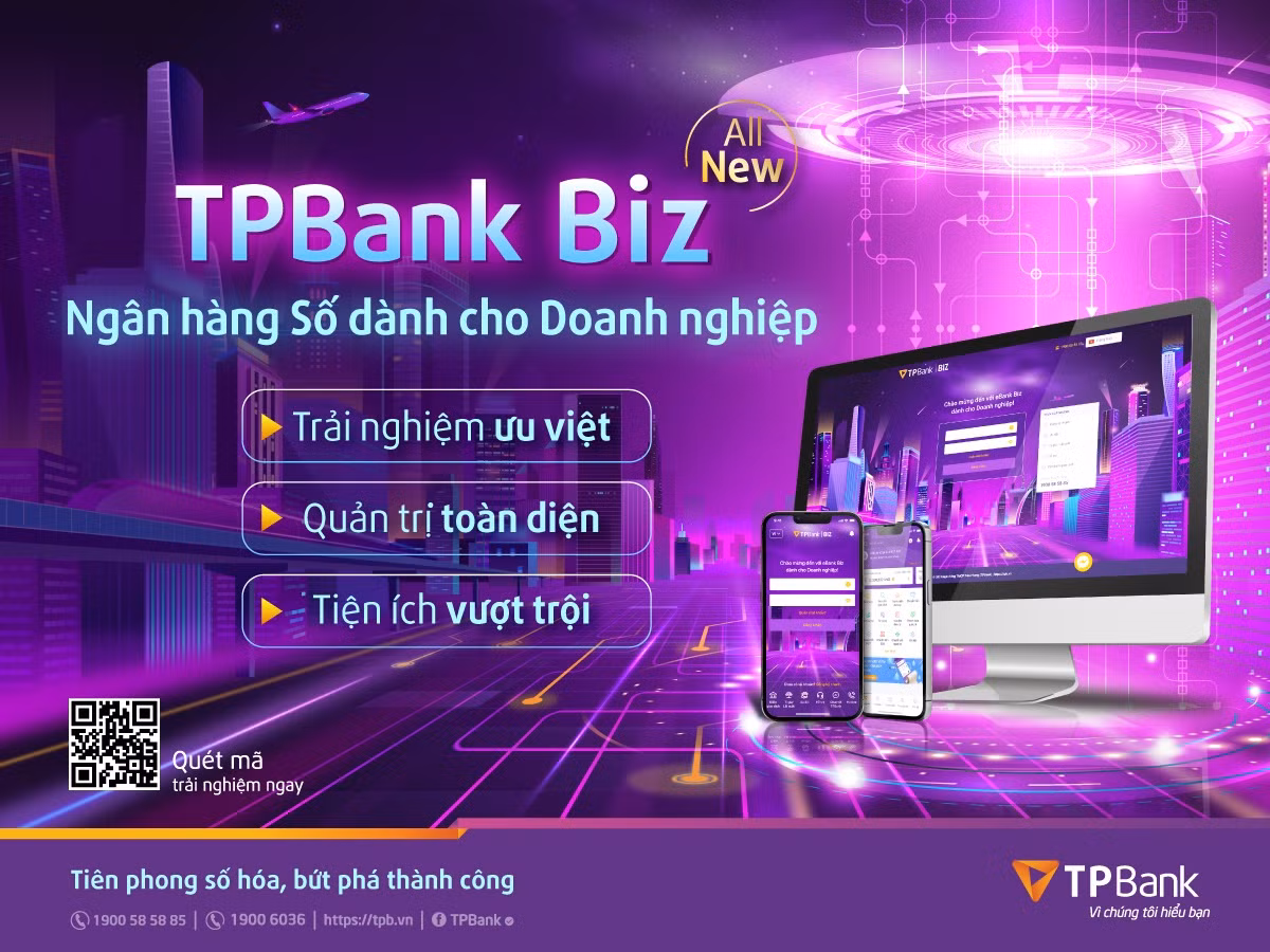 TPBank Biz: Cong cu tai chinh so dac luc cho doanh nghiep trong ki nguyen so