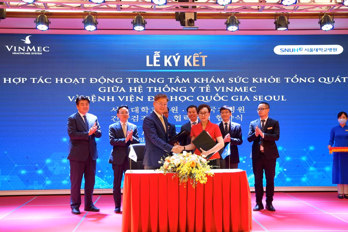 Vinmec va Benh vien Dai hoc Quoc gia Seoul hop tac nang cao chat luong y hoc du phong tai Viet Nam