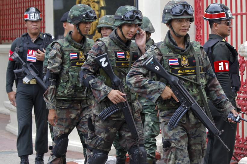 Cho tới thời điểm hiện tại, quân đội Hoàng gia Thái Lan đang có khoảng 245.000 quân thường trực, người đứng đầu "tổng chỉ huy" lực lượng này là Hoàng gia Thái Lan. Nguồn ảnh: Forces.