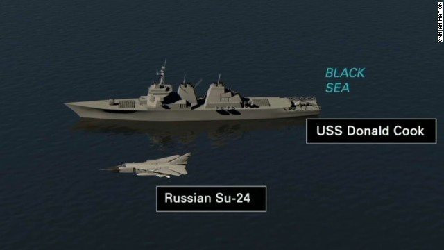 Phía Nga cho rằng sở dĩ Su-24 của Nga áp sát chiến hạm Mỹ thành công là bởi hệ thống tác chiến điện tử (EW) tích hợp đã phát huy tác dụng, khiến máy bay hoàn toàn biến mất trên màn hình radar cảnh giới của đối phương.