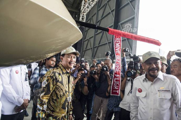 Được gọi là máy bay không người lái lưỡng dụng vì chiếc máy bay không người lái này được Indonesia công bố sẽ sử dụng trong cả lĩnh vực quân sự lẫn dân sự. Nguồn ảnh: Sina.