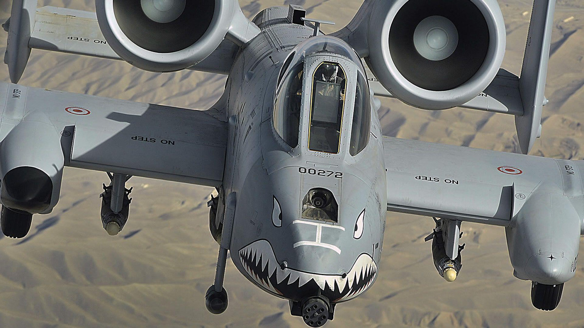 Mặc dù vậy, A-10 Thunderbolt II cũng nhận phải rất nhiều lời chỉ trích. Nhiều tướng lĩnh và quân nhân Mỹ đã "mạt sát" loại máy bay yểm trợ hoả lực này vì nó có tốc độ tối đa quá chậm - chỉ 706 km/h - không đủ nhanh để có mặt kịp thời khi bộ binh cần gấp. Nguồn ảnh: Pinterest.