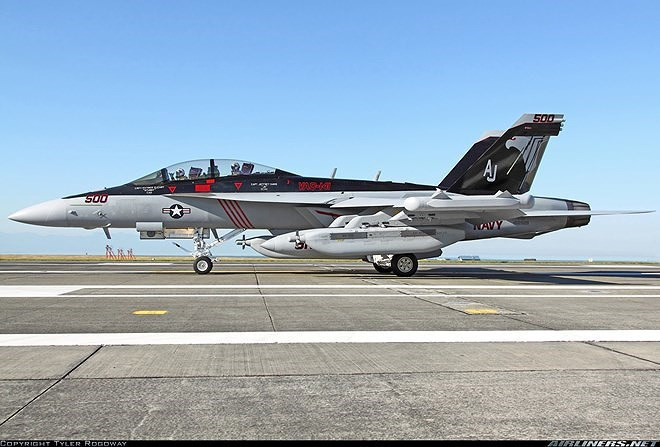 Không quân Australia sau đó đề xuất giải pháp mua một chiếc EA-18G để thay thế phi cơ bị cháy, hoặc hoán cải một tiêm kích F/A-18F thành EA-18G do hai biến thể có khung thân và hệ thống dây cáp tương đồng.