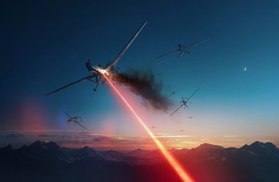 Tổ hợp vũ khí laser SSL-TM do Northrop Grumman chế tạo được chuyển tới San Diego bằng sà lan hồi tháng 10-2019 để lắp trên USS Portland theo kế hoạch được hải quân Mỹ thông báo trước đó.