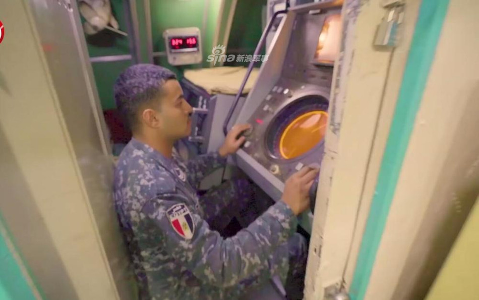 Hệ thống sonar phát hiện mục tiêu trên tàu. Nguồn ảnh: Sina.