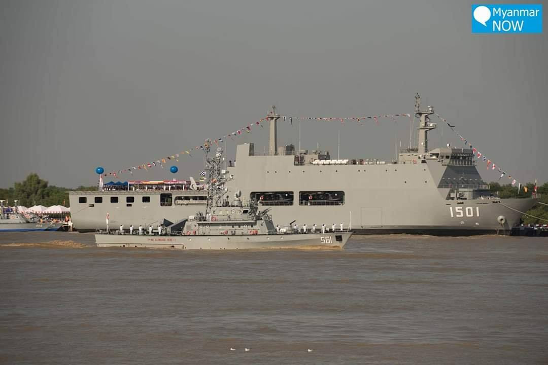 Tàu cao tốc hộ vệ tên lửa do Hải quân Myanmar tự đóng với tên lớp Series 5 số thân 561. Hiện tại Hải quân Myanmar đang có tới 6 tàu lớp này trong biên chế. Nguồn ảnh: Livejournal.