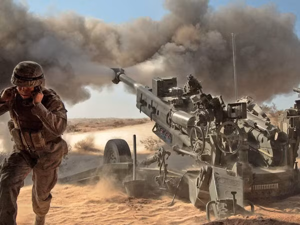 Khi sử dụng đạn pháo thường không tăng tầm, tầm bắn tối đa của M777 cũng lên tới 24 km - xa hơn nhiều so với hầu hết các loại pháo có cùng cỡ nòng. Nguồn ảnh: Rumil.