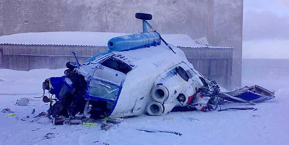 Trong khi đó ở lĩnh vực dân sự, trực thăng Mi-8 hoàn toàn đáp ứng tốt nhu cầu vận tải người và hàng hoá. Nguồn ảnh: Rumil.