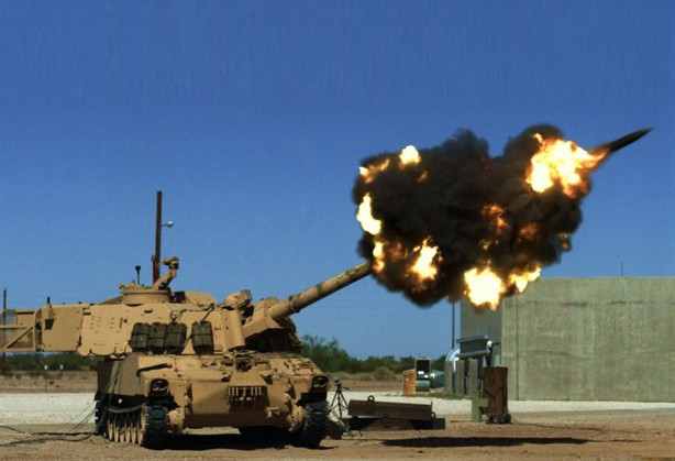 Chính điều này khiến Mỹ âm thầm phát triển một dòng siêu pháo có thể đạt tầm bắn tới 100km nếu sử dụng đạn tăng tầm.