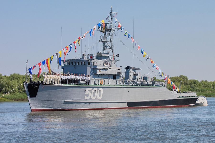 Các tàu phá thuỷ lôi lớp Sonya được coi là một trong những tàu phá thuy lôi hiện đại nhất trong biên chế Hải quân Việt Nam, dù đã ra đời cách đây gần 50 năm. Nguồn ảnh: Rumil.