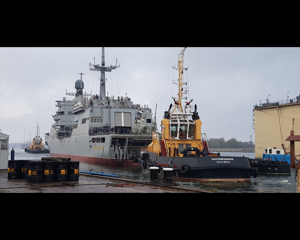 Chiếc đầu tiên được hải quân Nga đóng theo lớp này mang tên Ivan Gren và có số thân 135 được Nga hạ thuỷ từ năm 2012 và tới tận năm 2018 mới chính thức nhập biên. Nguồn ảnh: Livejournal.