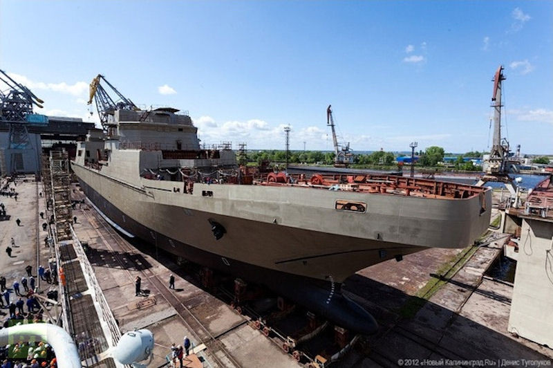 Hai tàu đổ bộ này cũng sẽ được nhập biên vào hạm đội biển Thái Bình Dương. Nguồn ảnh: Livejournal.