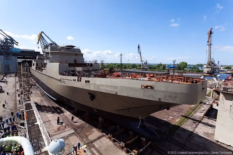 Hai tàu đổ bộ này cũng sẽ được nhập biên vào hạm đội biển Thái Bình Dương. Nguồn ảnh: Livejournal.