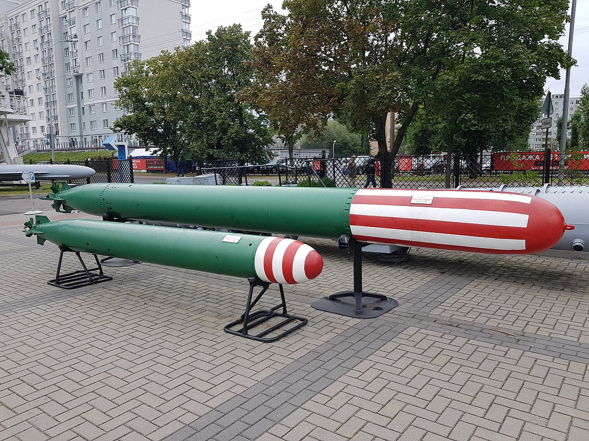 Thậm chí cho tới tận ngày nay, kiểu dò mục tiêu theo chấn động nước vẫn chưa có cách nào để khắc chế. Thế nên, ngư lôi 53-65 dù đã cũ nhưng vẫn được sử dụng với số lượng khá lớn trên khắp thế giới. Nguồn ảnh: Rumil.