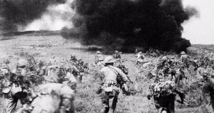 Với hỏa lực cực mạnh và lợi thế bất ngờ như vậy, M2A1 đã góp phần giúp quân và dân ta dành chiến thắng lịch sử trong trận Điện Biên Phủ "lừng lẫy năm châu, chấn động địa cầu". Nguồn ảnh: QDND.