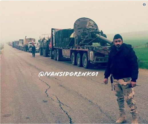 Đây là những khẩu cối có cỡ nòng lớn bậc nhất thế giới lên đến 240mm, được sản xuất từ thời Liên Xô và được Nga viện trợ cho lực lượng quân chính phủ Syria trong cuộc chiến chống lại lực lượng nổi dậy và các nhóm khủng bố ở quốc gia này. Nguồn ảnh: Ivansid.