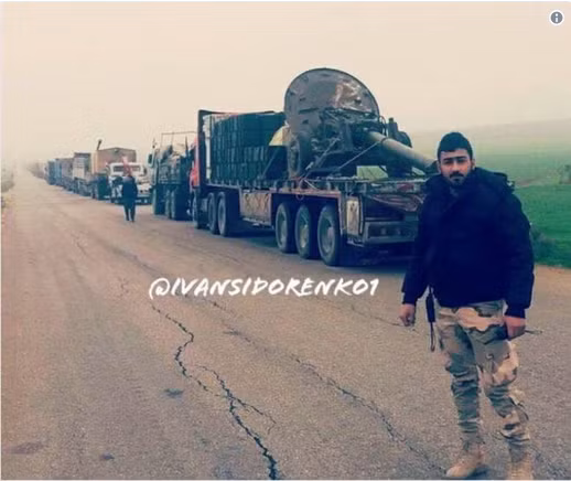 Đây là những khẩu cối có cỡ nòng lớn bậc nhất thế giới lên đến 240mm, được sản xuất từ thời Liên Xô và được Nga viện trợ cho lực lượng quân chính phủ Syria trong cuộc chiến chống lại lực lượng nổi dậy và các nhóm khủng bố ở quốc gia này. Nguồn ảnh: Ivansid.