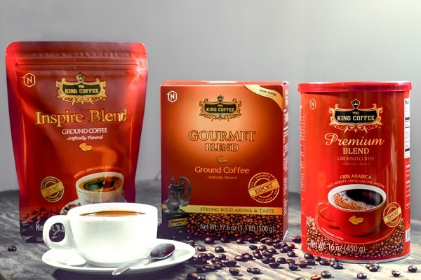 King Coffee nhanh chóng thành công trên thị trường. King Coffee nhanh chóng thành công trên thị trường.