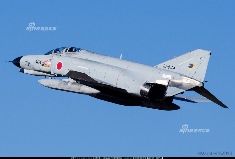 Các phiên bản F-4 do Nhật Bản sản xuất đều mang mã F-4E - dòng F-4 hiện đại nhất trong số những biến thể từng được phát triển từ những tiêm kích bom F-4 "con ma". Nguồn ảnh: Sina.