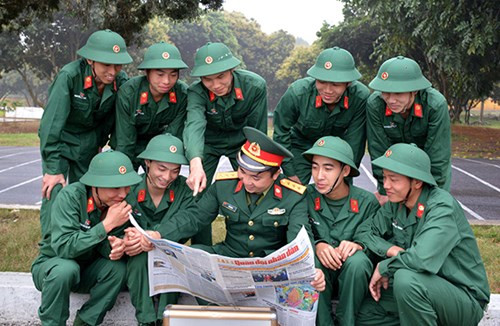 Phút giải lao trên thao trường.