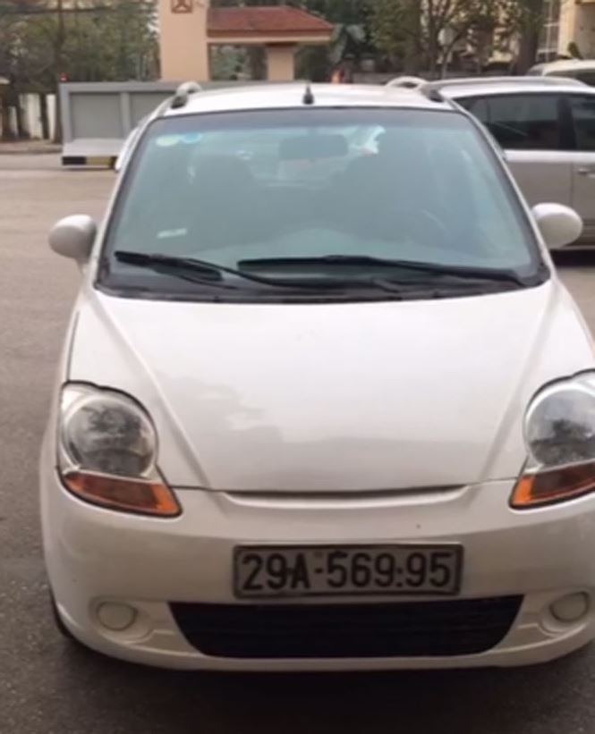 Chiếc xe ô tô đối tượng sử dụng gây án.