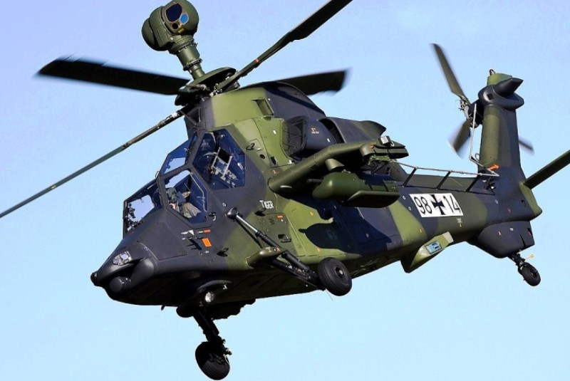 Một loại trực thăng ít tên tuổi hơn nhưng cũng không kém phần nguy hiểm so với các đàn anh kể trên đó chính là loại EC 665 Eurocopter Tiger được sản xuất dưới sự kết hợp của Đức, Pháp và Tây Ban Nha. Nguồn ảnh: Expo