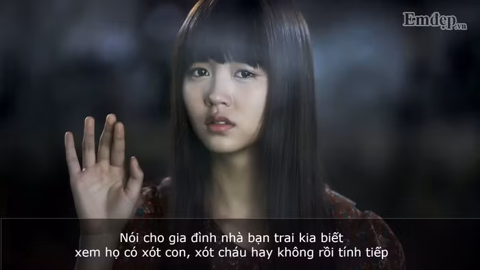 Nói cho gia đình bên kia biết mình có bầu.