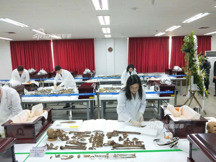Do binh sĩ Trung Quốc đã tham chiến ở Hàn Quốc và Triều Tiên từ thời chống Nhật trong Chiến tranh Thế giới thứ hai và kéo dài tới tận chiến tranh Triều Tiên, việc xác định rõ số lượng hài cốt của binh lính Trung Quốc còn sót lại tại đây vốn dĩ đã là điều không thể. Nguồn ảnh: Sina.