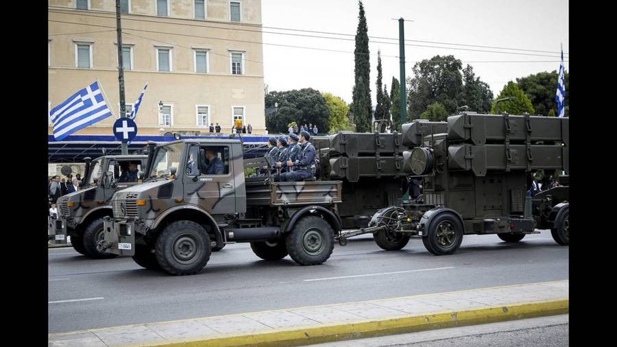 Hệ thống phòng không Skyguard hiện đại bậc nhất trong lực lượng quân đội Hy Lạp. Nguồn ảnh: Sina.