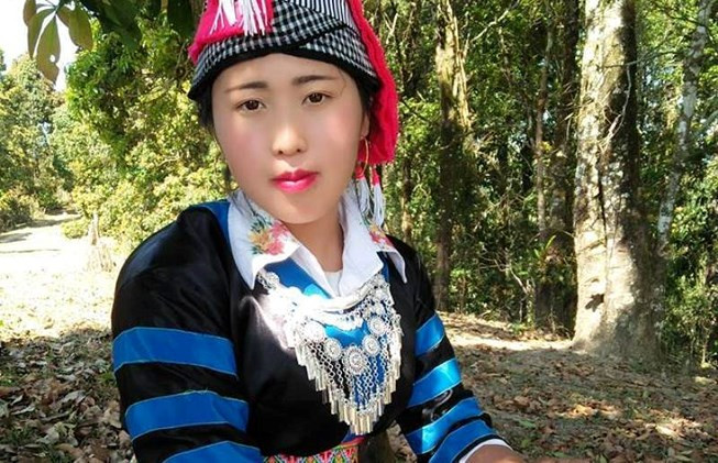 Nữ sinh Lỳ Ý Nu. Ảnh Gia đình cung cấp. Nữ sinh Lỳ Ý Nu. Ảnh Gia đình cung cấp.