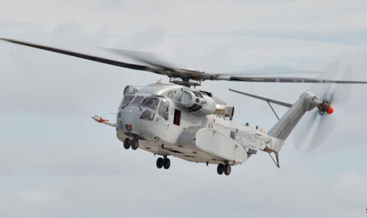 CH-53K King Stallion có chuyến bay đầu tiên vào năm 2015, dự kiến những chiếc trực thăng đầu tiên này sẽ đi vào phục vụ trong lực lượng thủy quân lục chiến Mỹ từ năm 2018. Ảnh: Sikorsky.