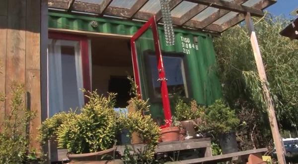 Trước nhà và xung quanh trồng khá nhiều cây hoa khác nhau, một không gian rất "xanh" mà yên bình.