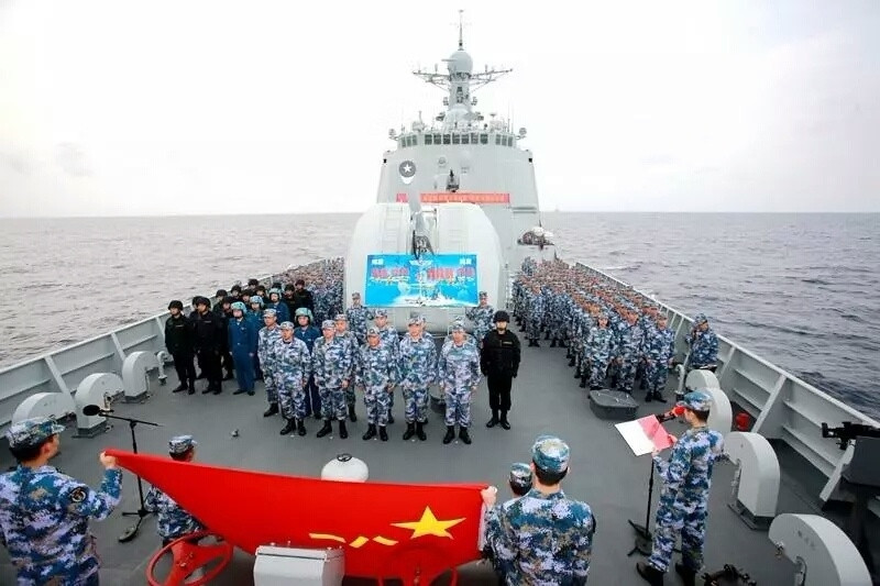 Cả ba tàu đã hoàn thành cuộc tuần tra và trở về nước an toàn hôm 18/3 vừa rồi theo giờ địa phương. Nguồn ảnh: Sina.