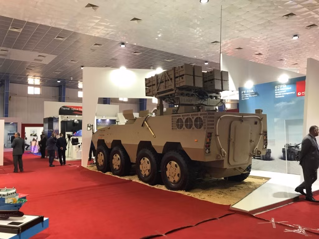 Thiết giáp VN1 phiên bản mang tên lửa chống tăng do Norinco sản xuất. Nguồn ảnh: Defence.