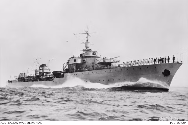 Khu trục hạm Fantasque có biên chế Thủy thủ đoàn bao gồm 210 thủy thủ và 10 sĩ quan chỉ huy. Tàu có khả năng hoạt động liên tục ngoài khơi tối đa 40 ngày. Nguồn ảnh: Memorial.