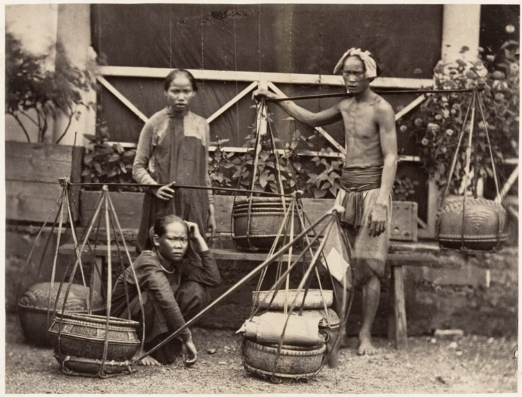 Những người bán hàng rong, 1866.