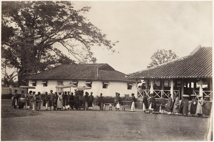 Một đám cưới ở Nam Kỳ năm 1866.